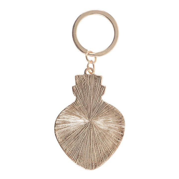 Green Witch Potion Bottle Keyring