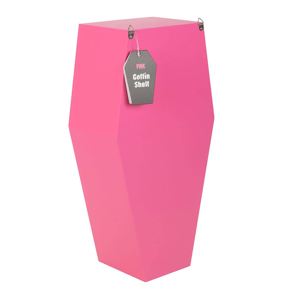 40cm Hot Pink Coffin Shelf