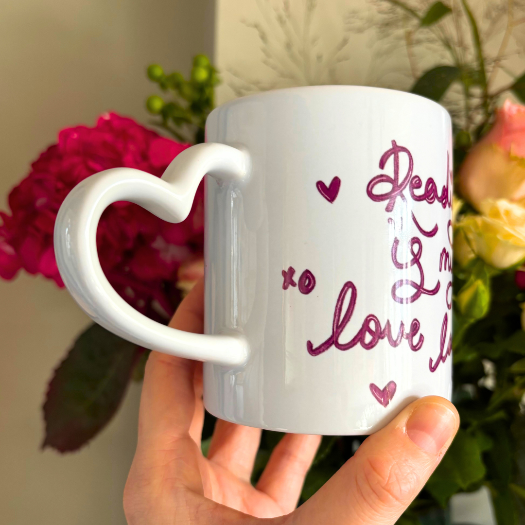 Reading Is My Love Language Ceramic Mug
