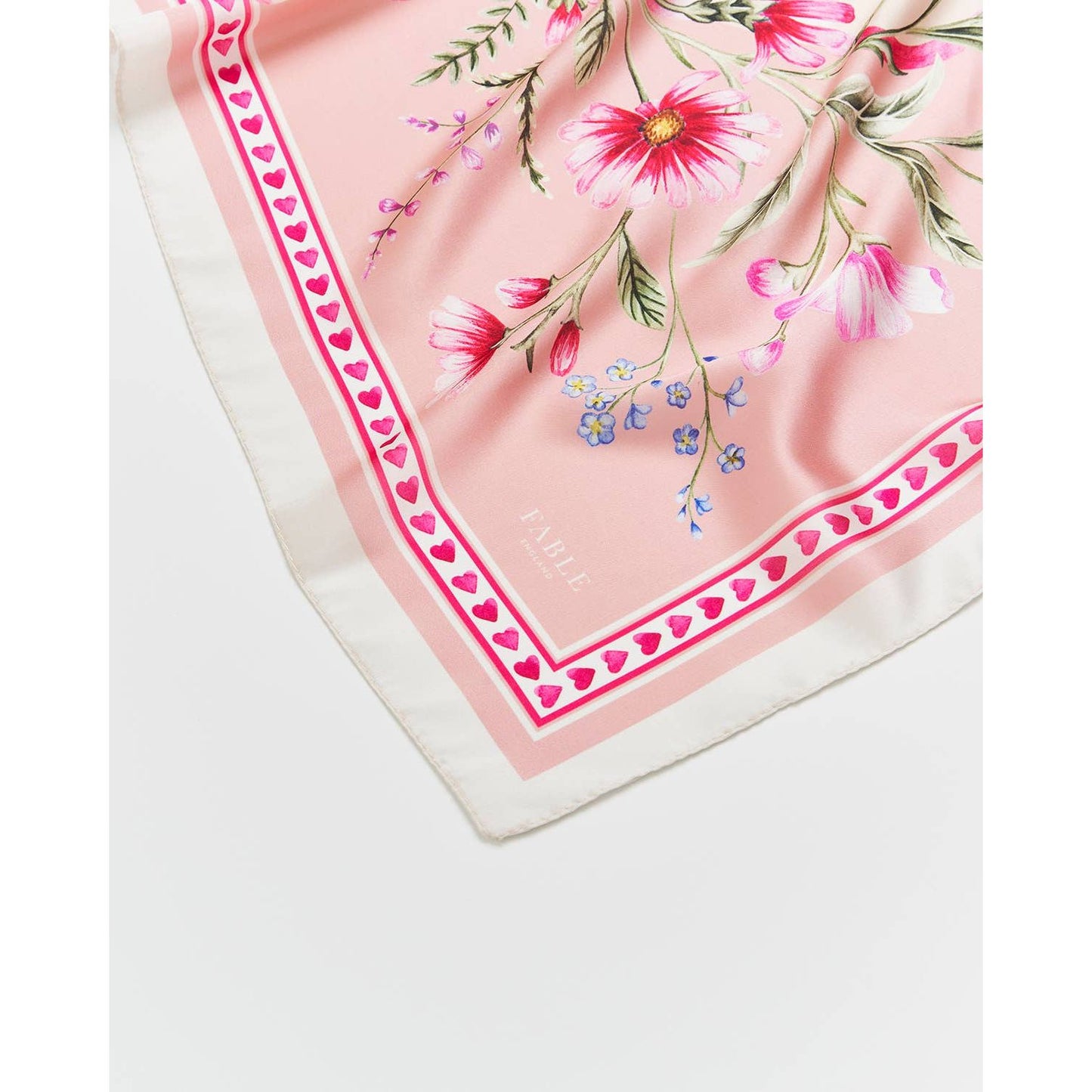 Penelope Pink Square Scarf