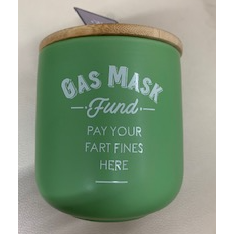 Gas Mask Wonderfund Jar