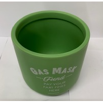 Gas Mask Wonderfund Jar