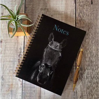 A5 Notebook - Black Horse