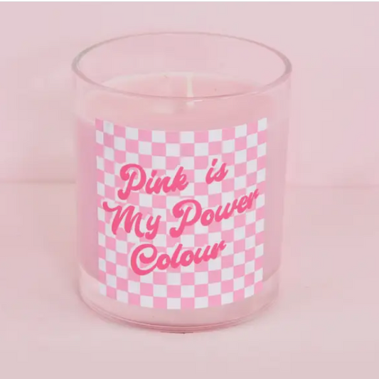 Passionfruit Martini Pink is My Power Colour Candle
