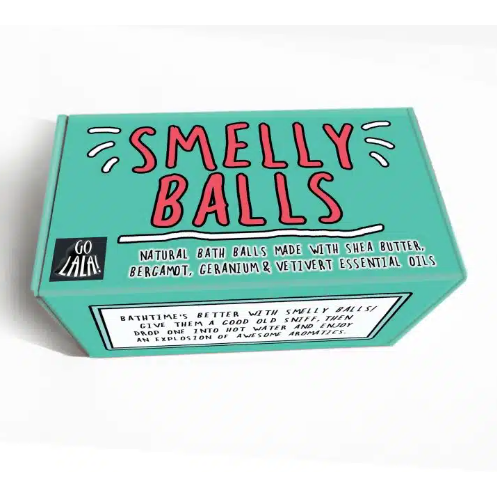 Smelly Balls Bath Bombs - Bergamot and Geranium