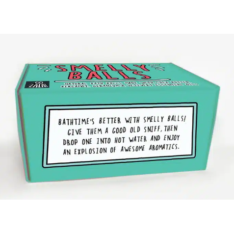 Smelly Balls Bath Bombs - Bergamot and Geranium