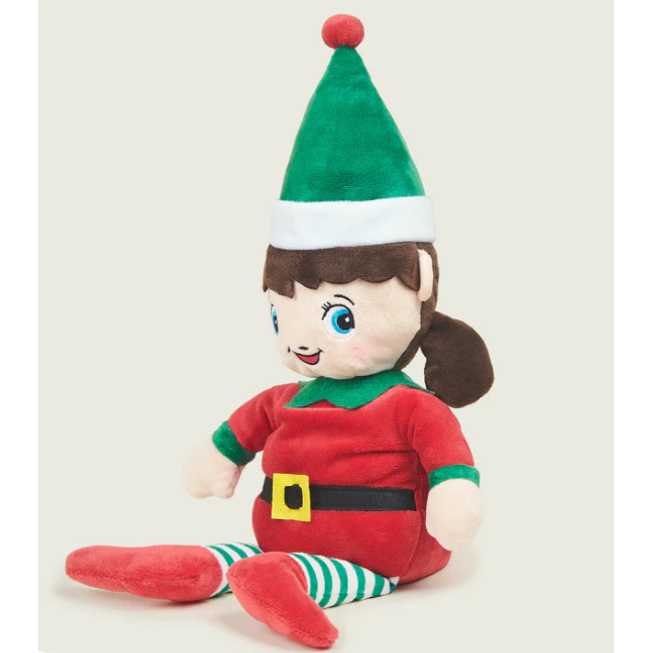 Warmies Plush Christmas Girl Elf
