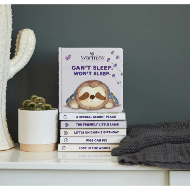 Cant Sleep Wont Sleep Warmies Book