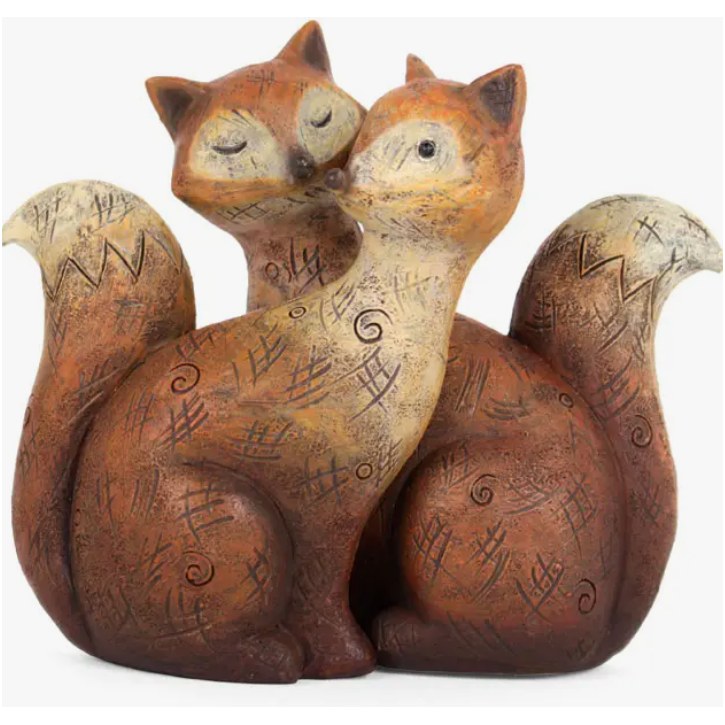 Fox Family Figurine