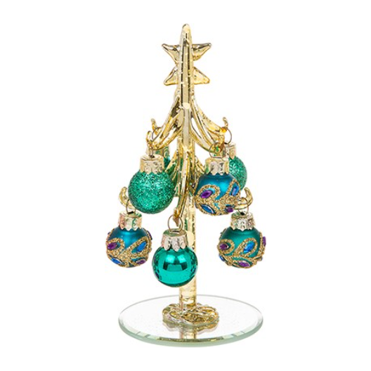 Deco Glass Christmas Tree Baubles