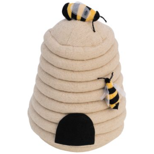 Plush Bee Hive Door Stop