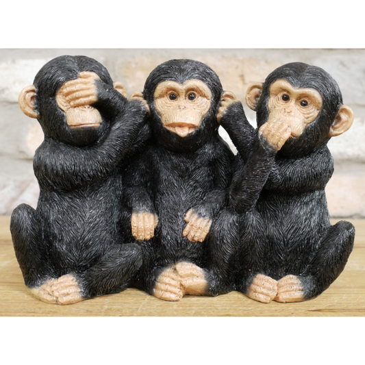 Three Wise Monkeys Figurine