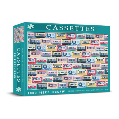 Cassette Tapes 1000 Piece Jigsaw