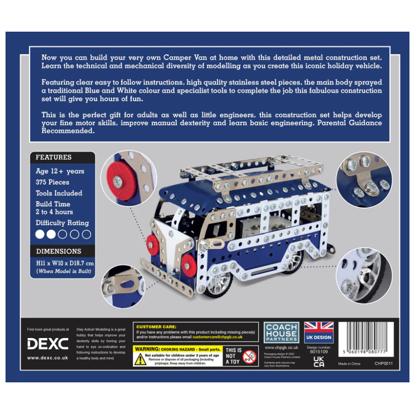 Camper Van Metal Construction Set