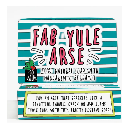 Fab Yule Arse Christmas Soap Bar