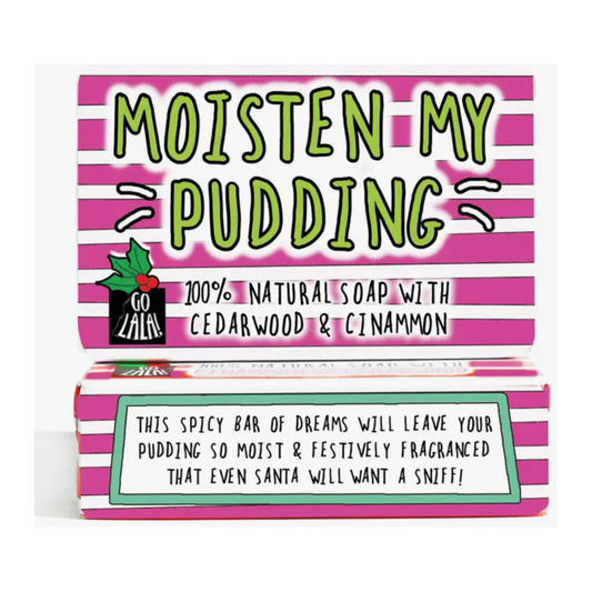 Moisten My Pudding Christmas Soap Bar