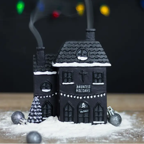 Haunted Holiday House Gothic Incense Cone Burner