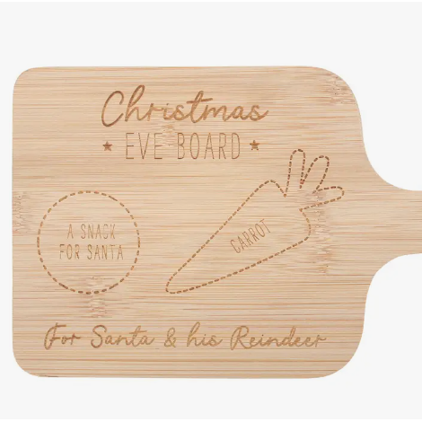Bamboo Christmas Eve Serving Board