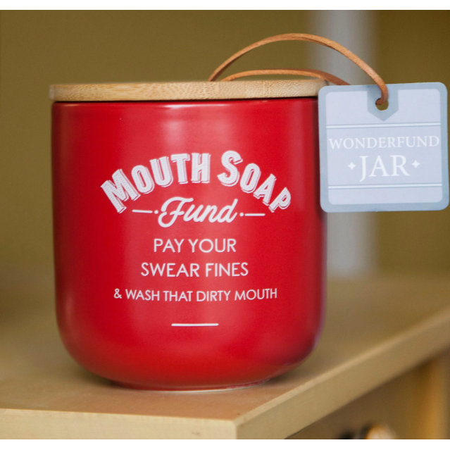 Mouth Soap Wonderfund Ceramic Jar