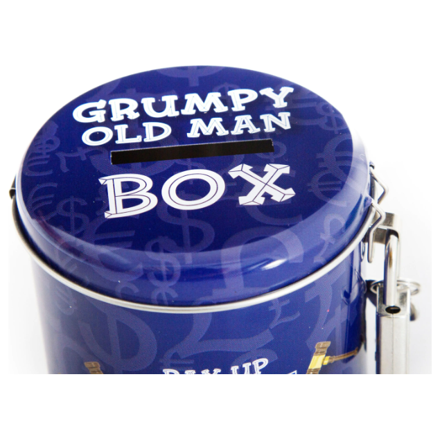 Grumpy Old Man Fines Tin