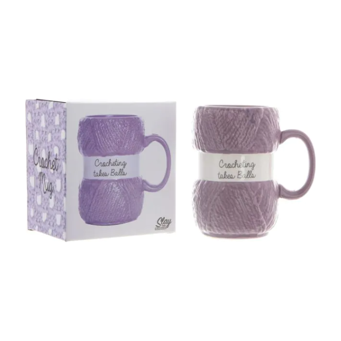 Crocheting Takes Balls Ceramic Mug