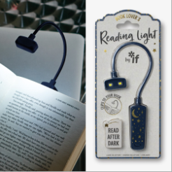 Moon and Stars Book Lover's Reading Light