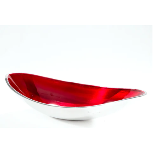 Tilnar Art Aluminium Collection - Boat Bowl Red