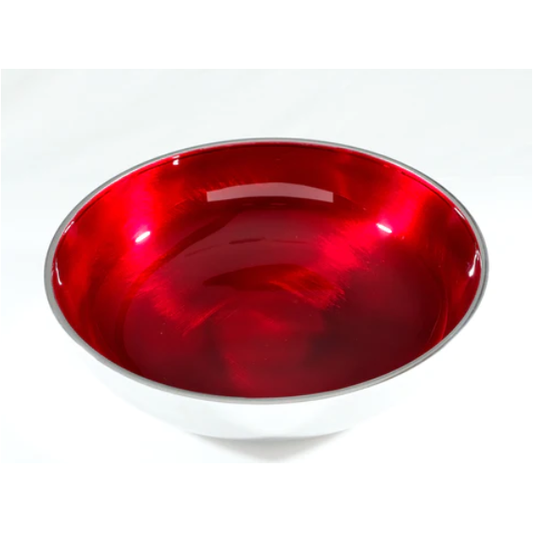 Tilnar Art Aluminium Collection - Fruit Bowl Red
