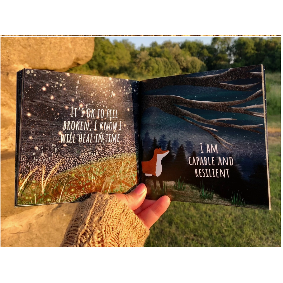 Fox Under The Moon - Light In The Dark Book