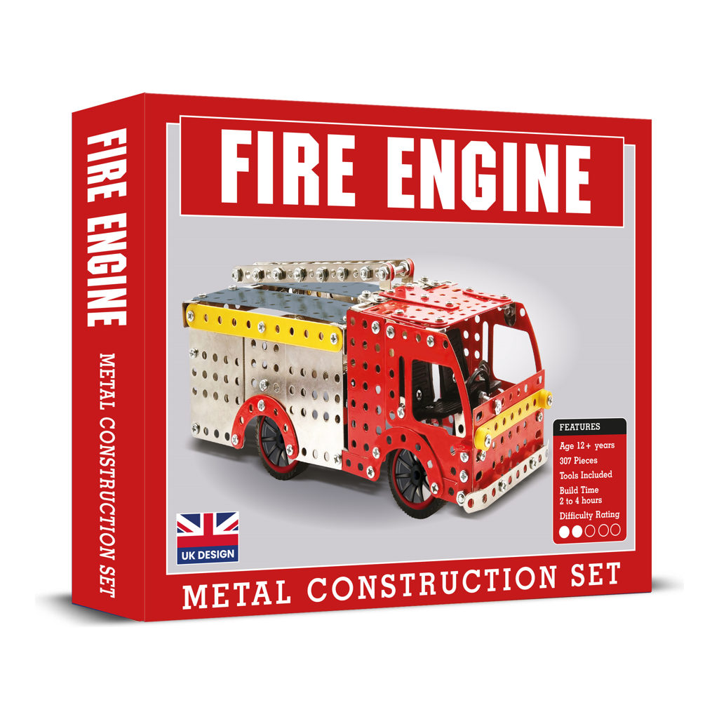 Fire Engine Metal Construction Set