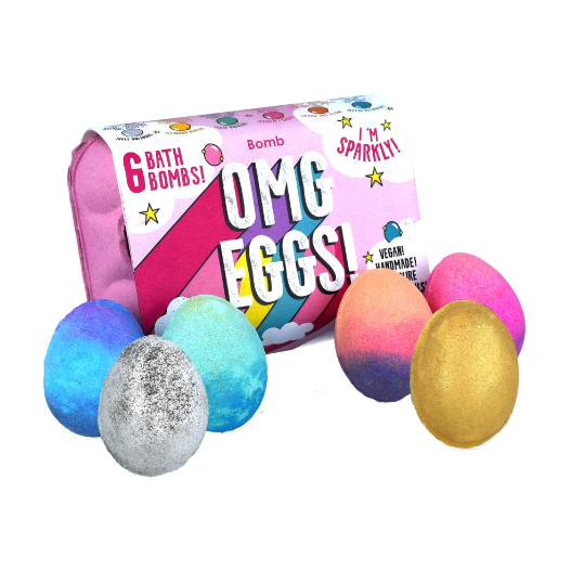 OMG Eggs - 6 Bath Bombs