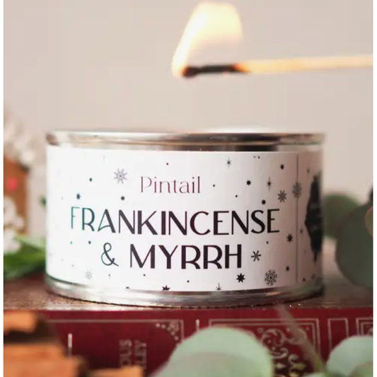 Frankincense & Myrrh Paint Pot Candle