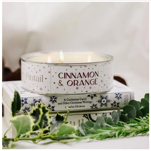 Triple Wick Cinnamon & Orange Large Candle