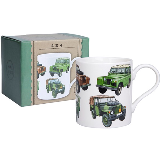Classic Landrover China Mug Boxed