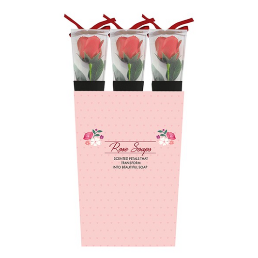 40cm Individual Soap Rose in Presentation Pack