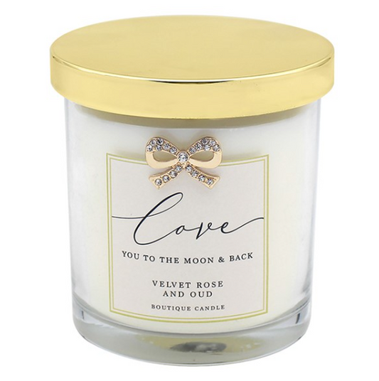 Love You Too The Moon And Back Boutique Candle
