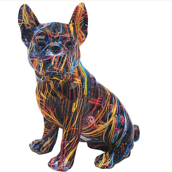 Supernova Sitting French Bulldog Figurine