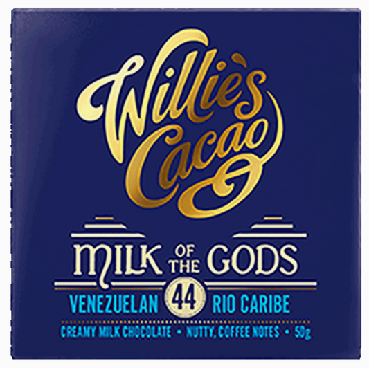 Willie's Cacao Milk Of The Gods Chocolate Bar 50g