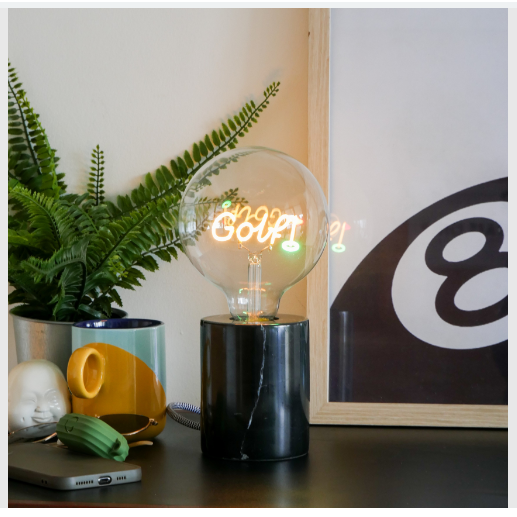 "Golf" LED Filament Light Bulb