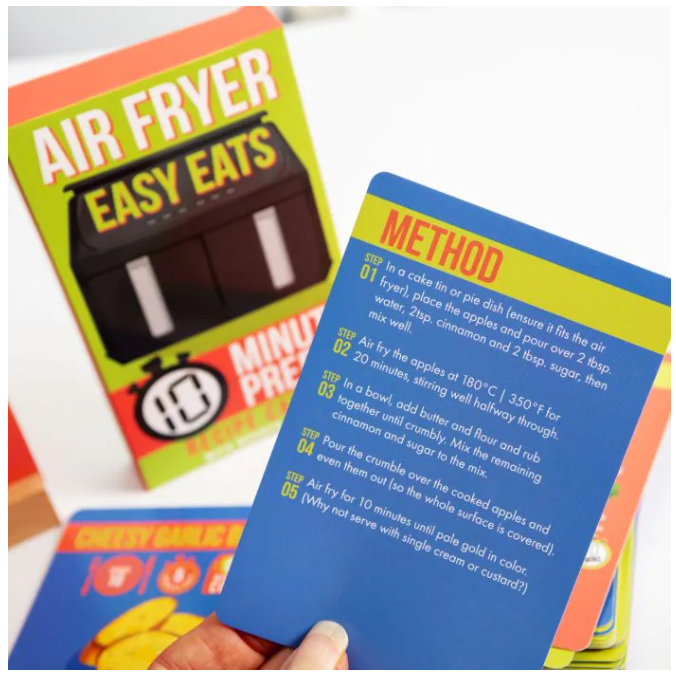 Easy Eats Air Fryer Recipe Cards