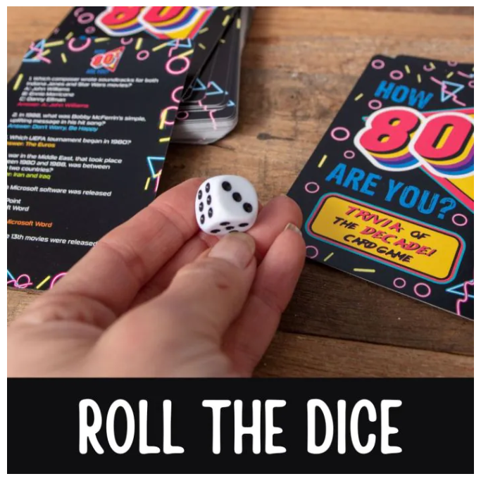 How 80's Are You - 80's Trivia Card Game
