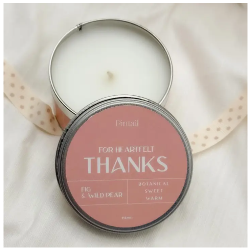 "For A Heartfelt Thanks" Fig and Wild Pear Occasion Candle