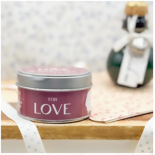 "For Love" Patchouli and Tibetan Musk Occasion Candle
