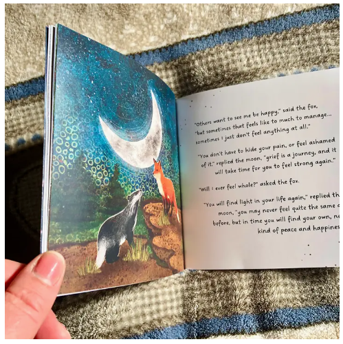 Fox Under The Moon  - Watching From The Stars Book