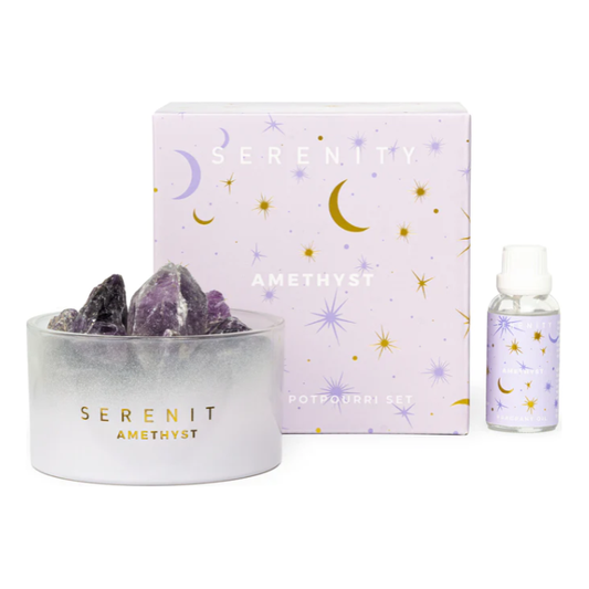 De-Stress Amethyst Crystal Potpouri and Oil