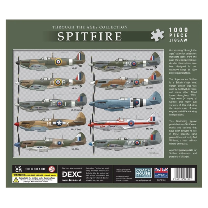 Spitfire 1000 Piece Jigsaw