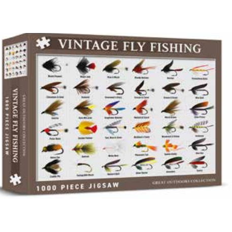 Vintage Fly Fishing 1000 Piece Jigsaw