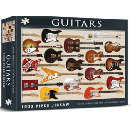 Electric Guitars 1000 Piece Jigsaw