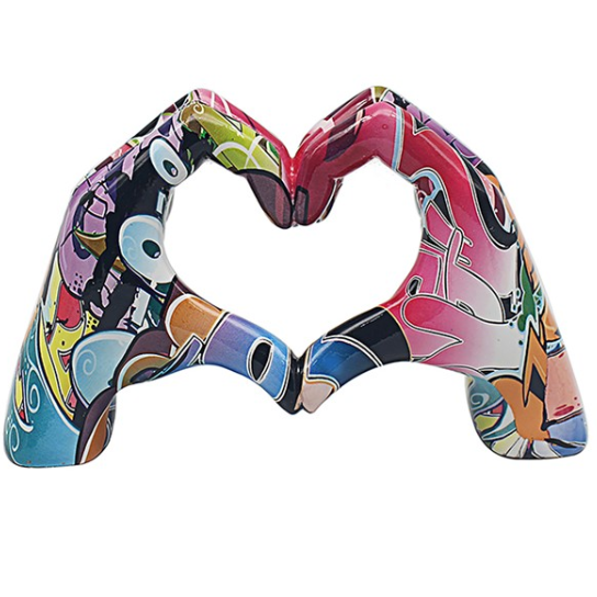 Graffiti Art Hands of Love Small