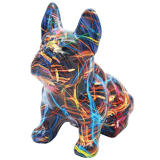 Supernova French Bulldog Money Box